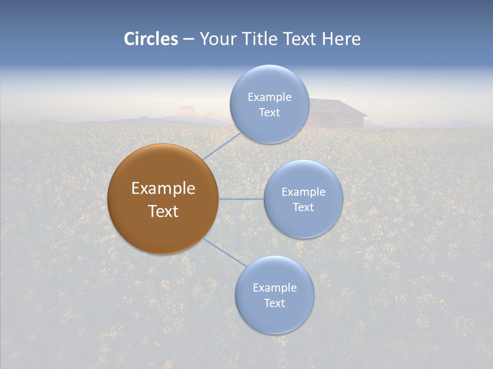 Day Field Landscape PowerPoint Template