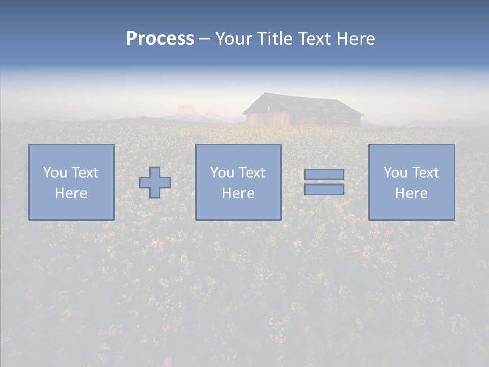 Day Field Landscape PowerPoint Template