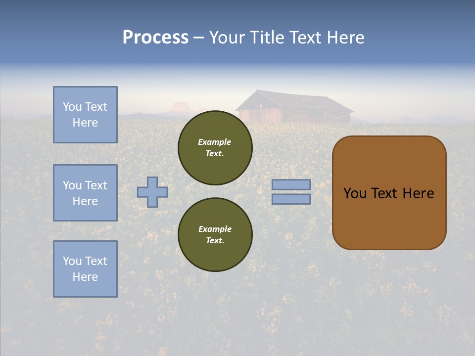 Day Field Landscape PowerPoint Template