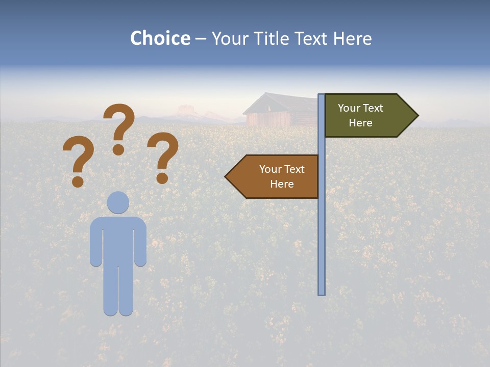 Day Field Landscape PowerPoint Template