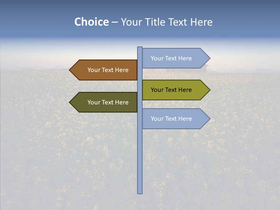 Day Field Landscape PowerPoint Template