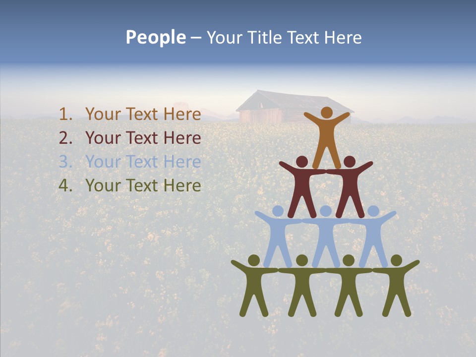 Day Field Landscape PowerPoint Template