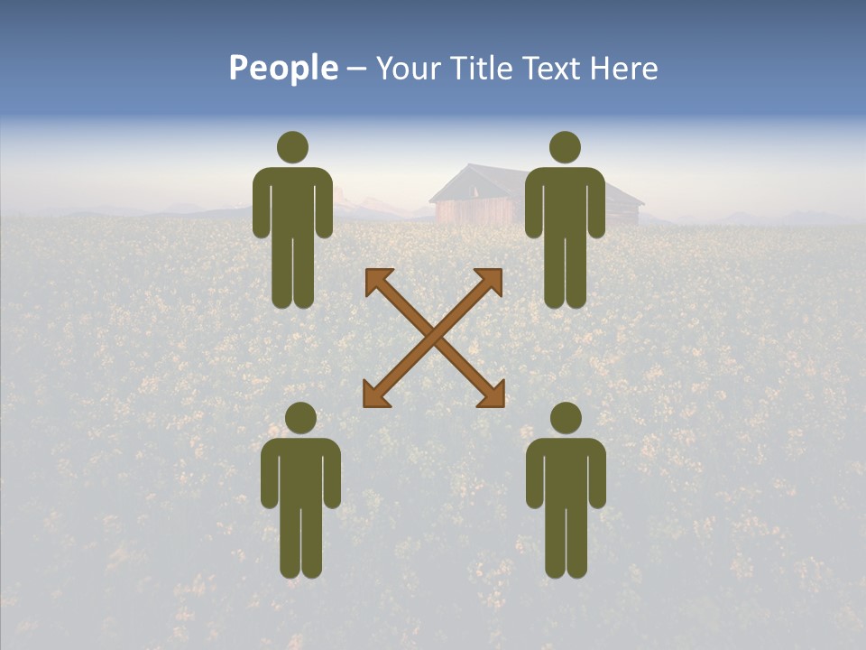 Day Field Landscape PowerPoint Template