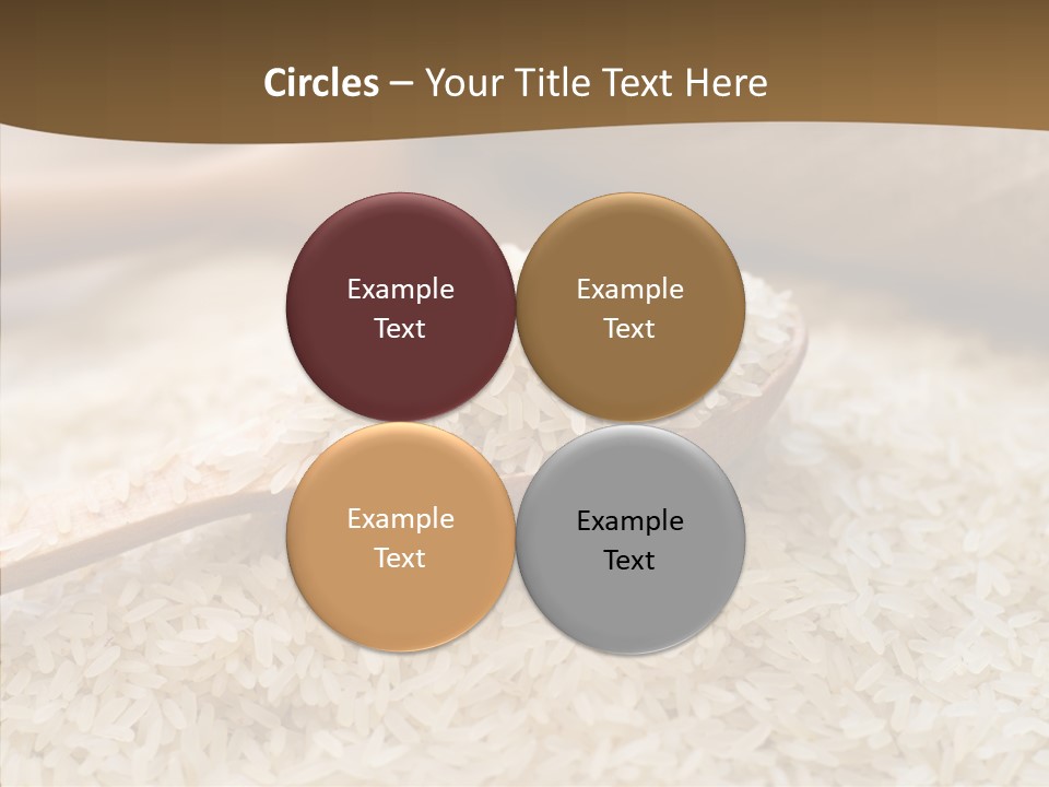 Closeup Staple Ingredient PowerPoint Template
