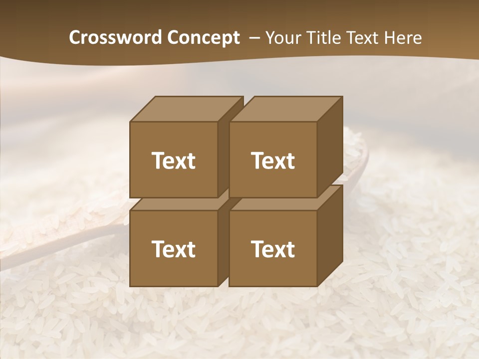 Closeup Staple Ingredient PowerPoint Template