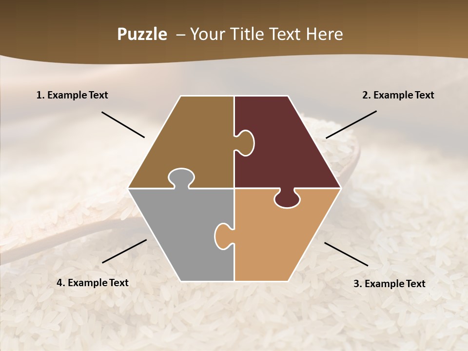 Closeup Staple Ingredient PowerPoint Template