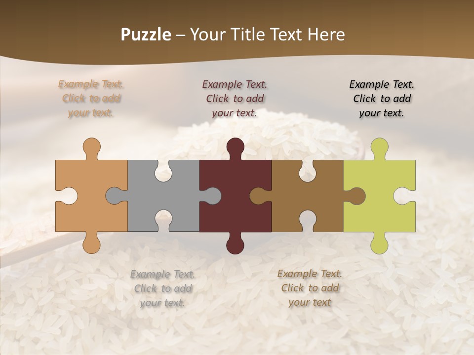 Closeup Staple Ingredient PowerPoint Template