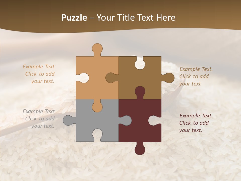 Closeup Staple Ingredient PowerPoint Template