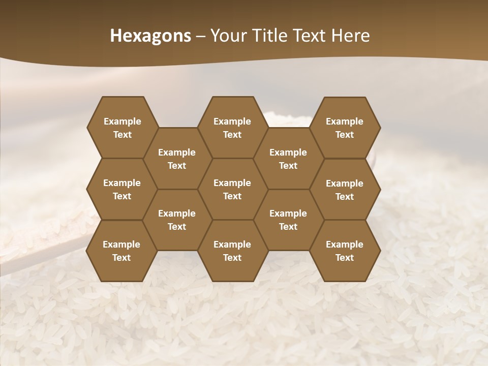 Closeup Staple Ingredient PowerPoint Template