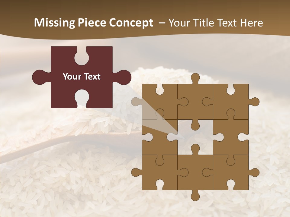 Closeup Staple Ingredient PowerPoint Template