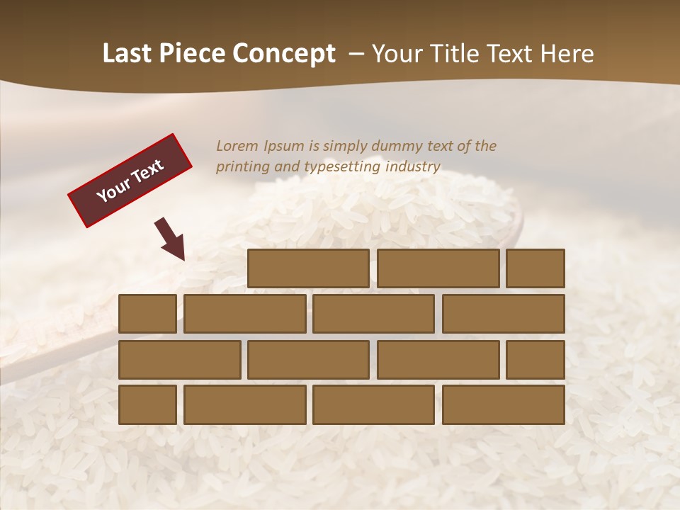 Closeup Staple Ingredient PowerPoint Template