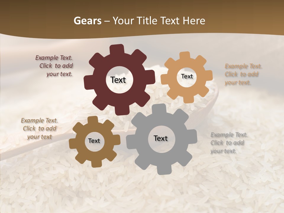 Closeup Staple Ingredient PowerPoint Template