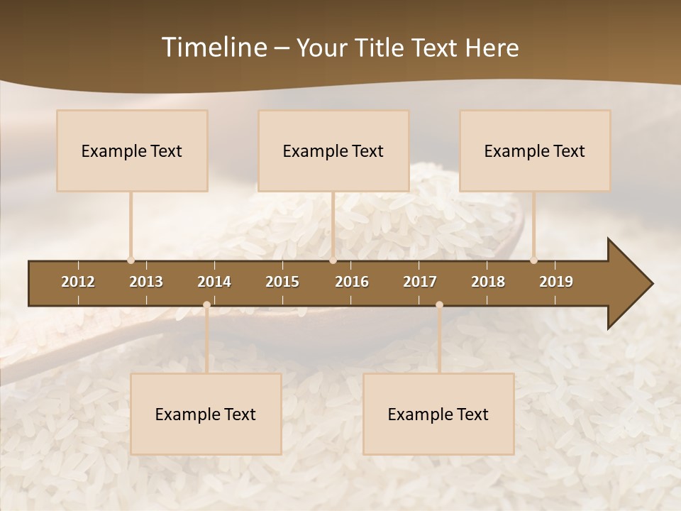 Closeup Staple Ingredient PowerPoint Template