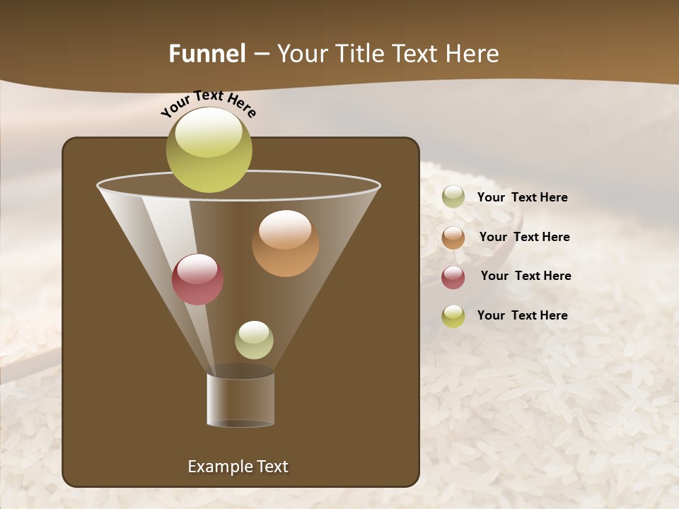 Closeup Staple Ingredient PowerPoint Template