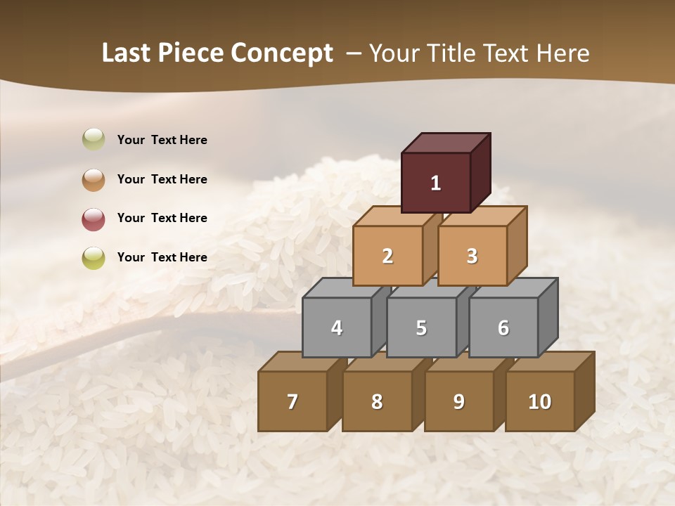 Closeup Staple Ingredient PowerPoint Template
