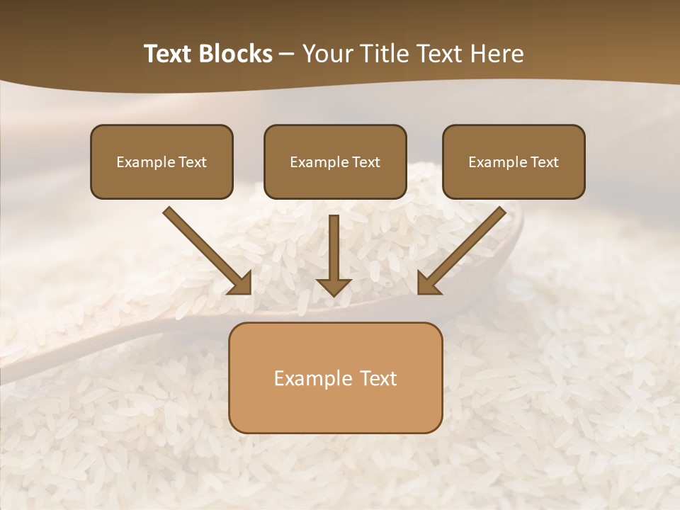 Closeup Staple Ingredient PowerPoint Template