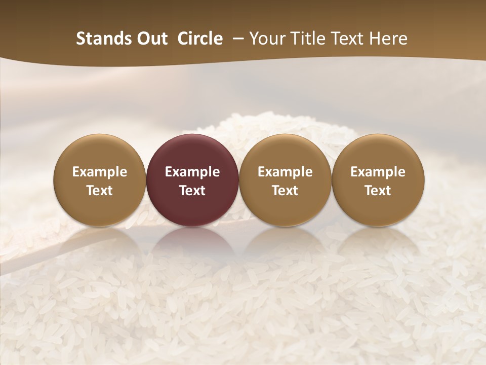 Closeup Staple Ingredient PowerPoint Template