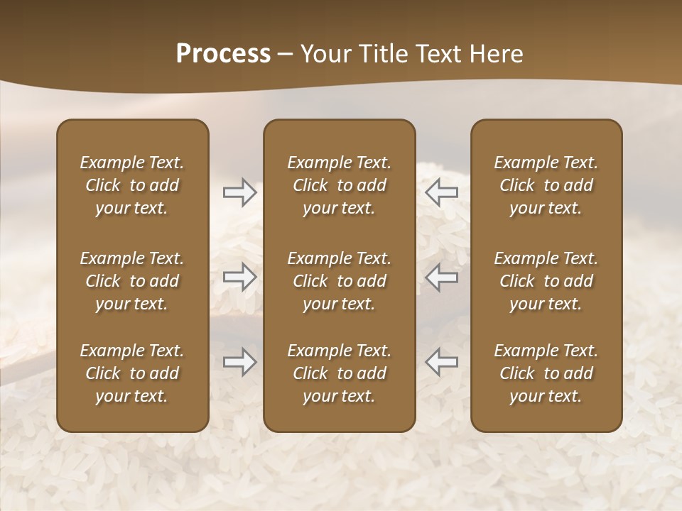 Closeup Staple Ingredient PowerPoint Template