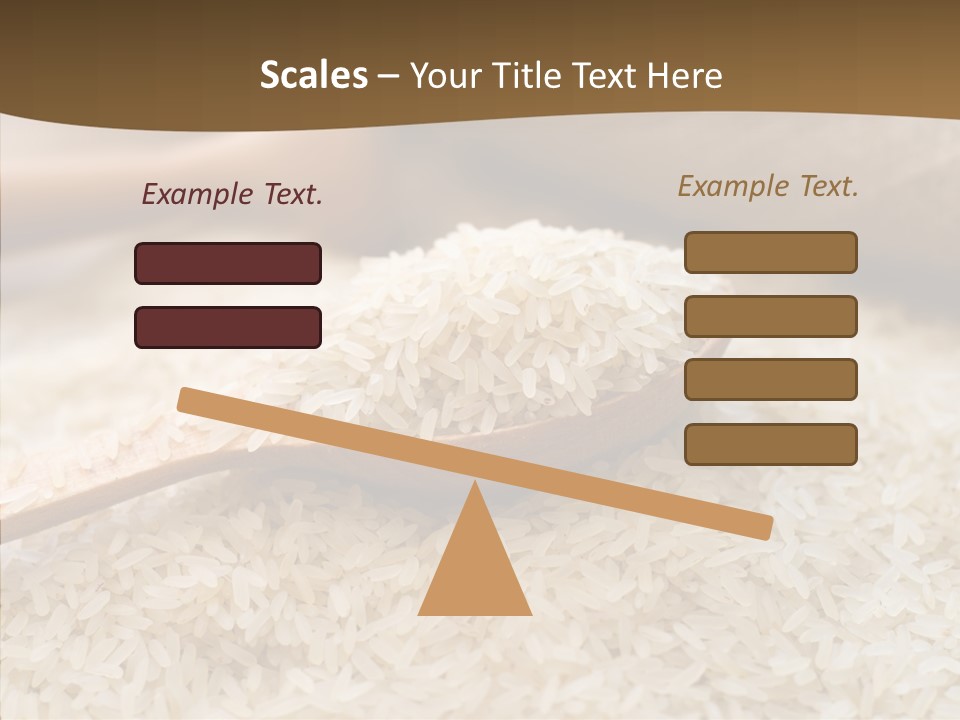 Closeup Staple Ingredient PowerPoint Template