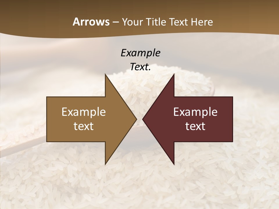 Closeup Staple Ingredient PowerPoint Template