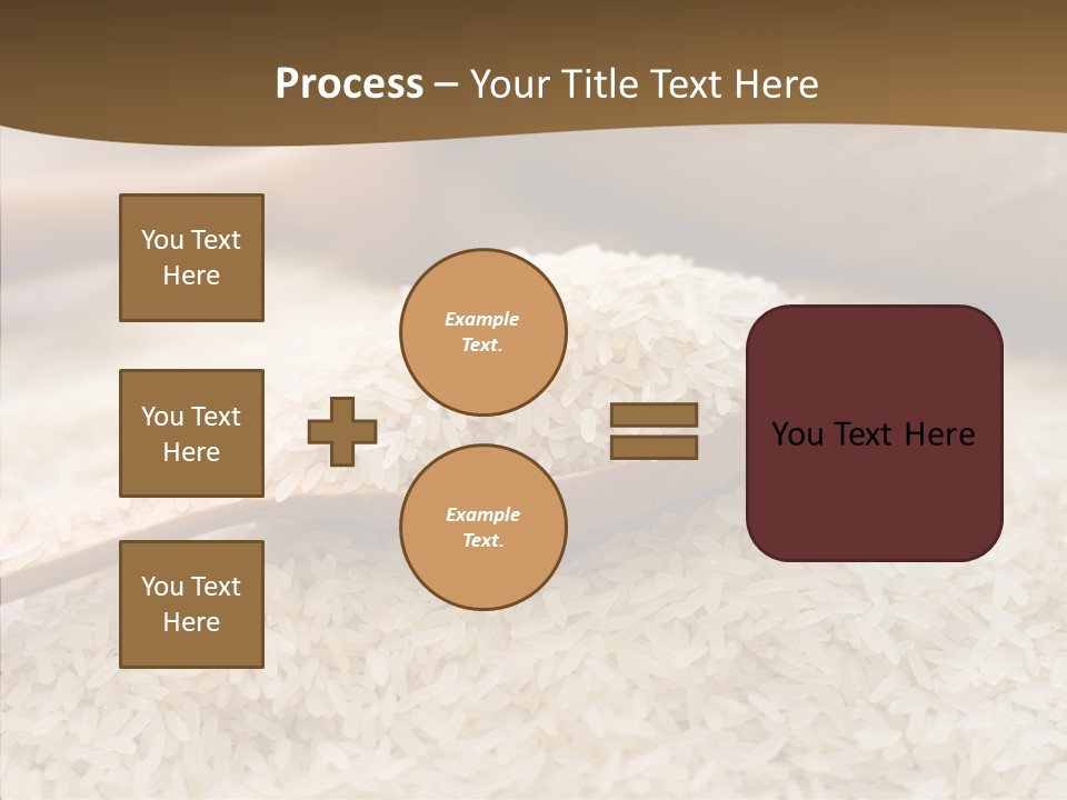 Closeup Staple Ingredient PowerPoint Template