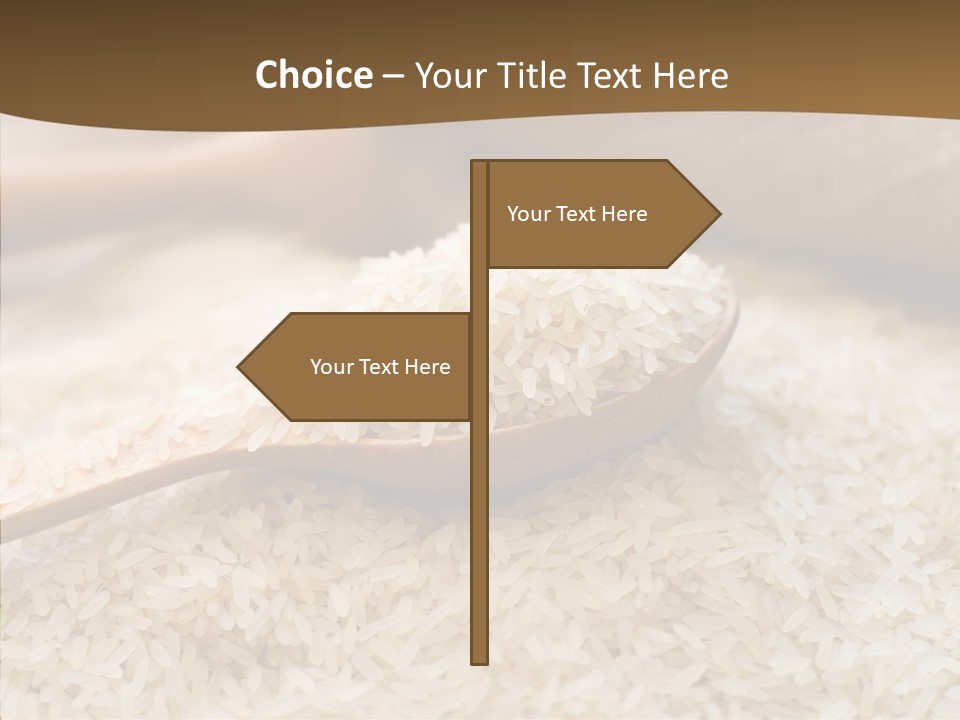 Closeup Staple Ingredient PowerPoint Template