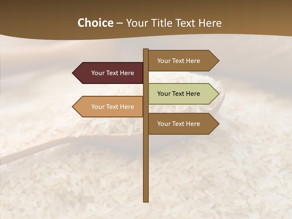 Closeup Staple Ingredient PowerPoint Template