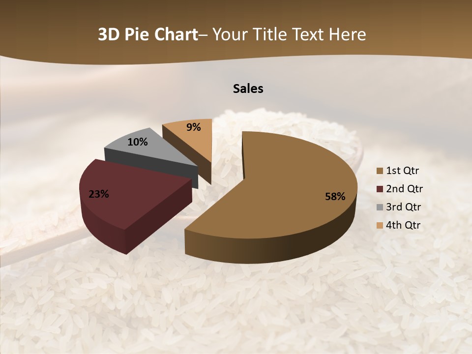 Closeup Staple Ingredient PowerPoint Template
