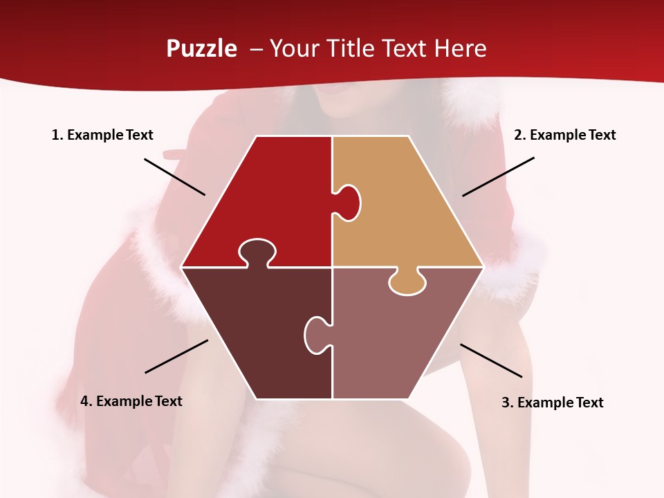 Female Lips Girl PowerPoint Template