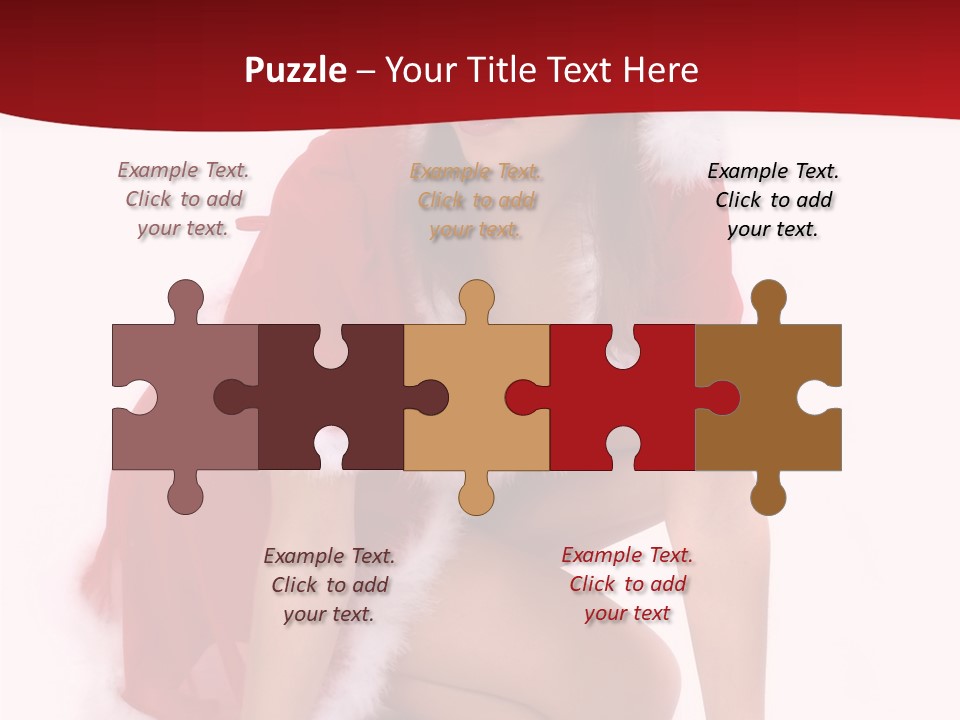 Female Lips Girl PowerPoint Template