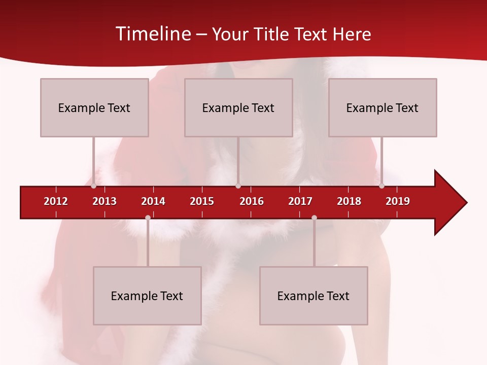 Female Lips Girl PowerPoint Template