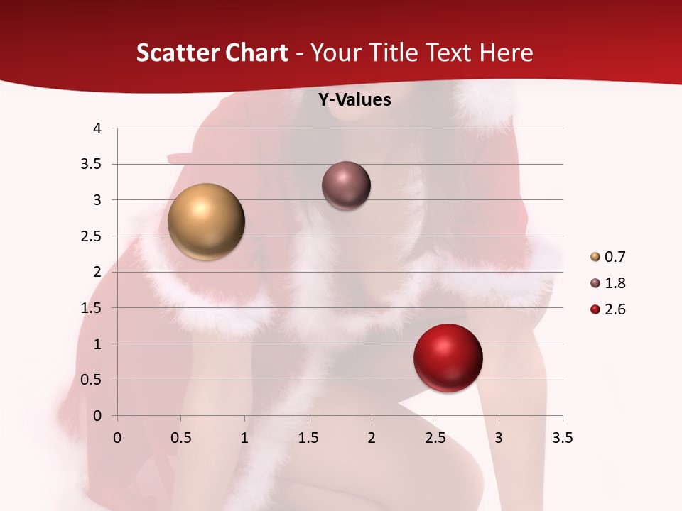 Female Lips Girl PowerPoint Template