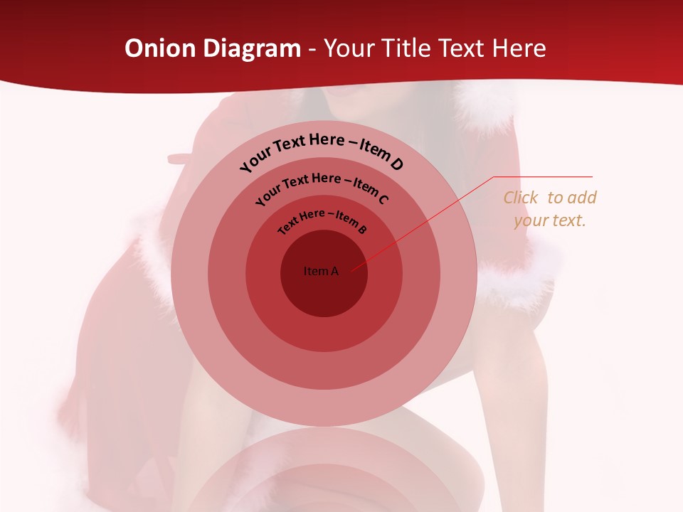 Female Lips Girl PowerPoint Template