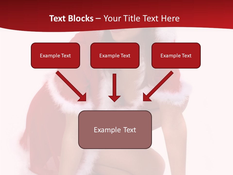 Female Lips Girl PowerPoint Template