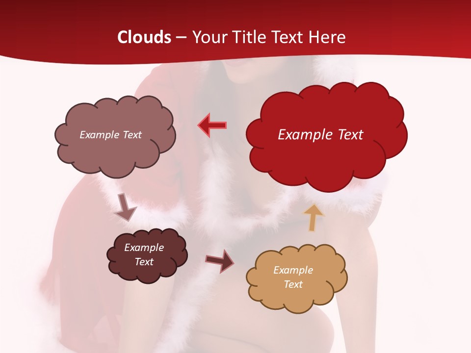 Female Lips Girl PowerPoint Template