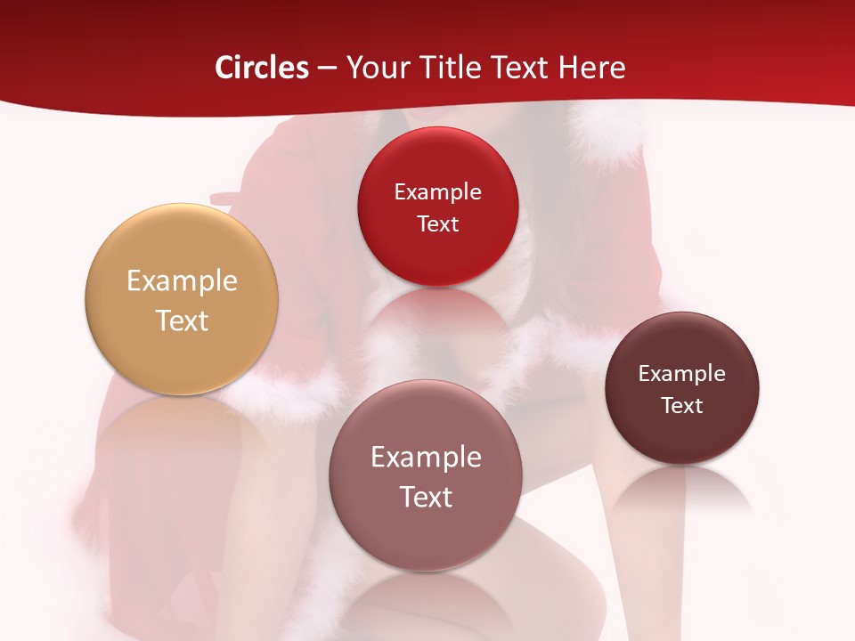 Female Lips Girl PowerPoint Template