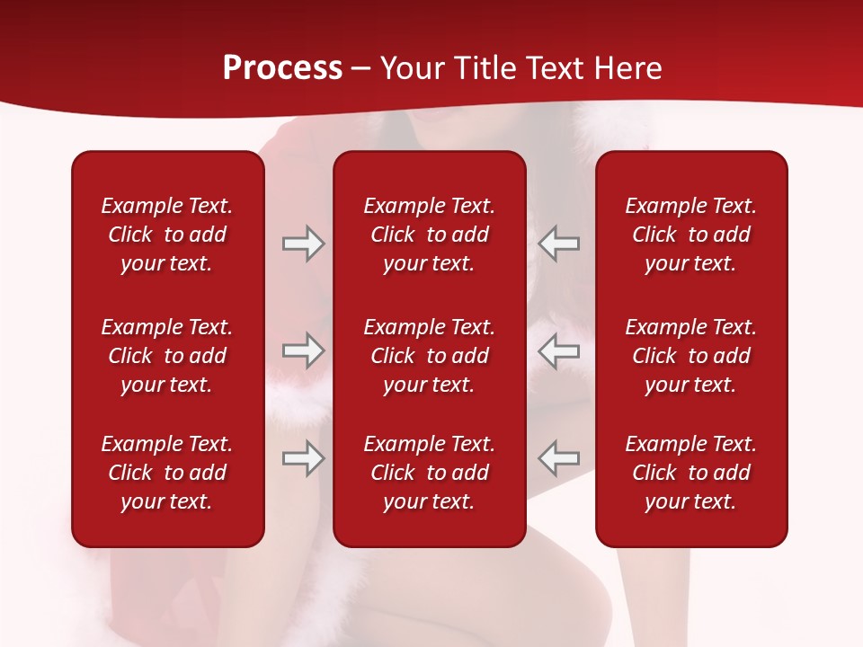 Female Lips Girl PowerPoint Template