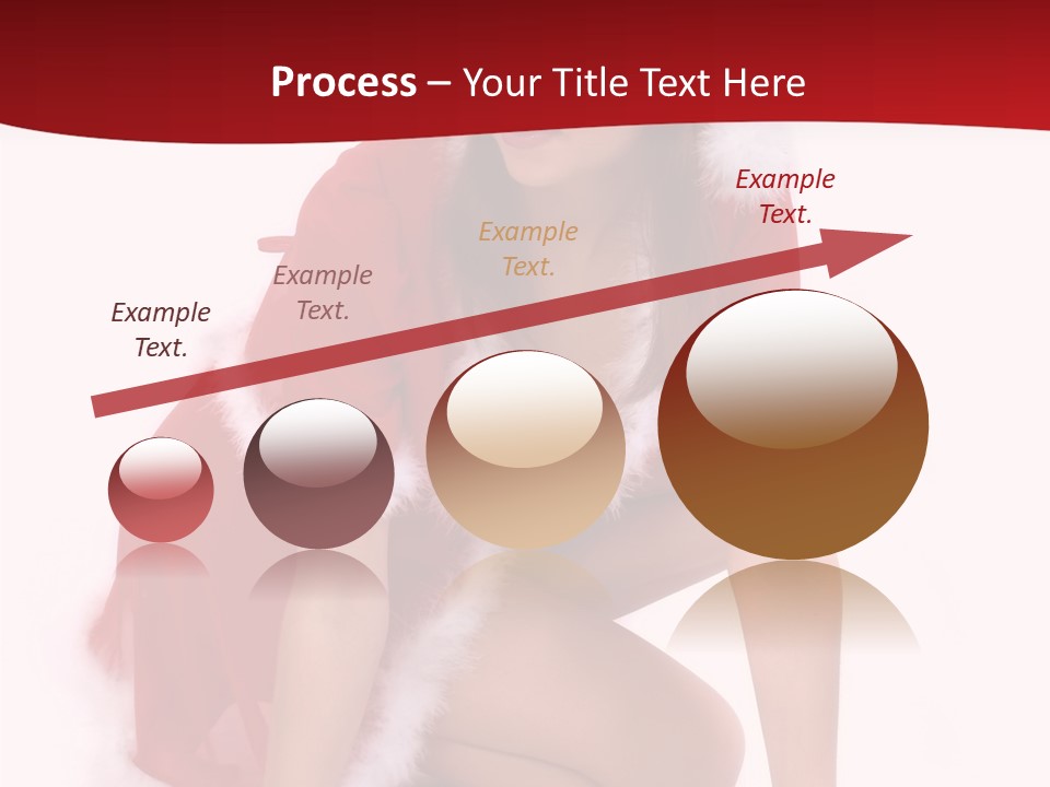 Female Lips Girl PowerPoint Template