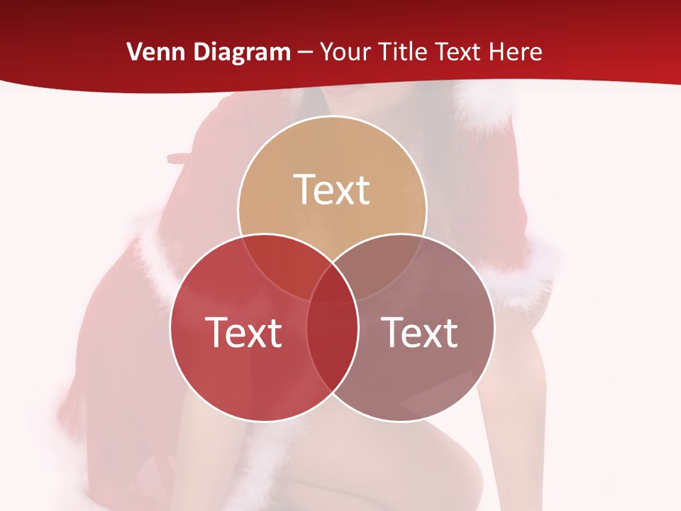 Female Lips Girl PowerPoint Template