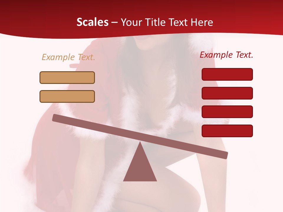 Female Lips Girl PowerPoint Template