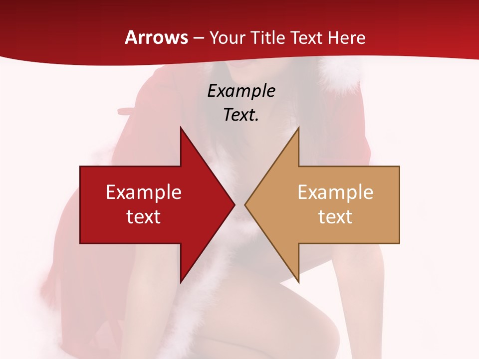 Female Lips Girl PowerPoint Template