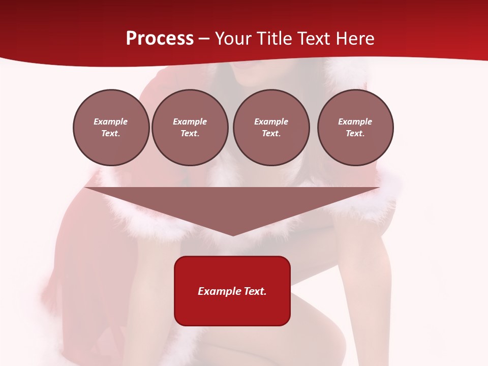 Female Lips Girl PowerPoint Template