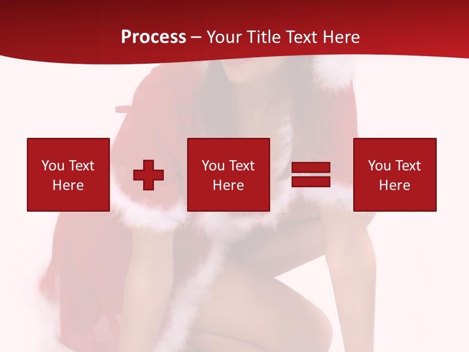 Female Lips Girl PowerPoint Template