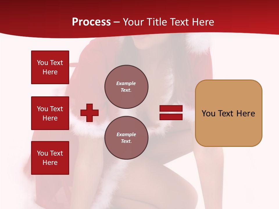 Female Lips Girl PowerPoint Template