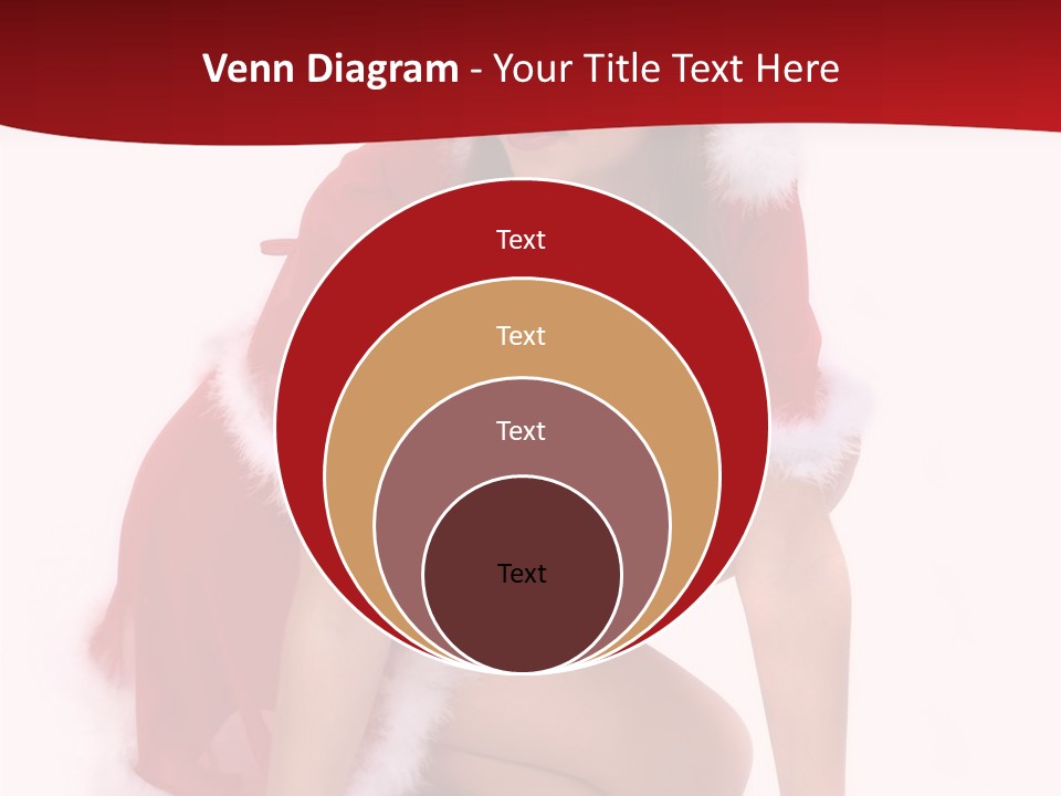 Female Lips Girl PowerPoint Template