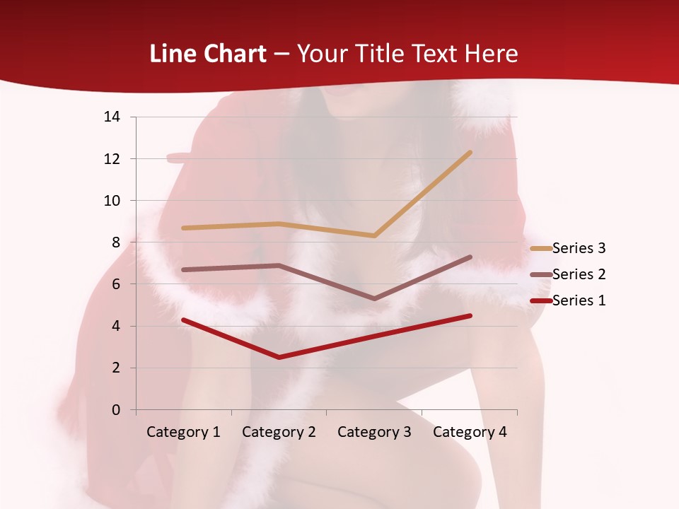 Female Lips Girl PowerPoint Template