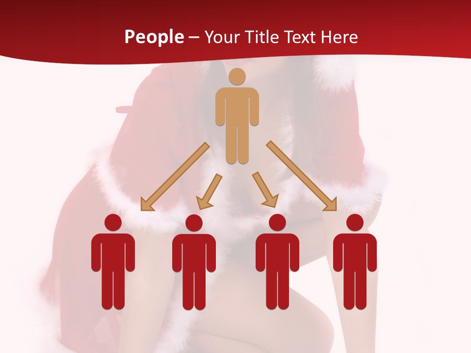 Female Lips Girl PowerPoint Template