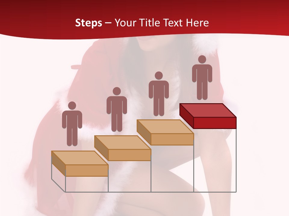 Female Lips Girl PowerPoint Template
