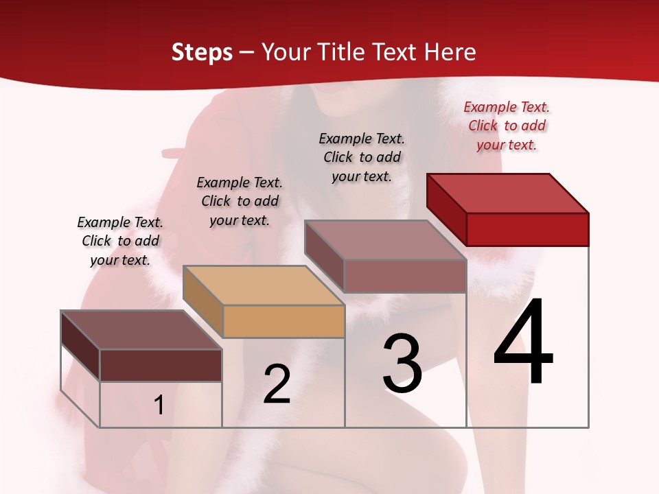 Female Lips Girl PowerPoint Template