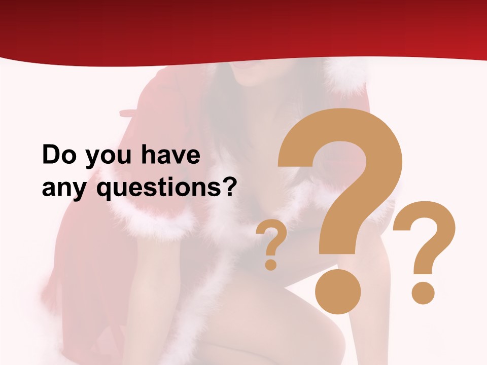 Female Lips Girl PowerPoint Template